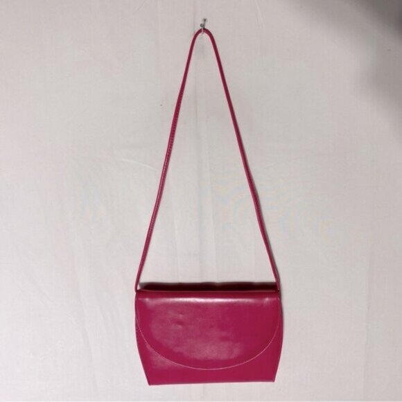 Vintage Pink Purse Clutch Cross Body Bag Shoulder Bag Handbag - Picture 1 of 14